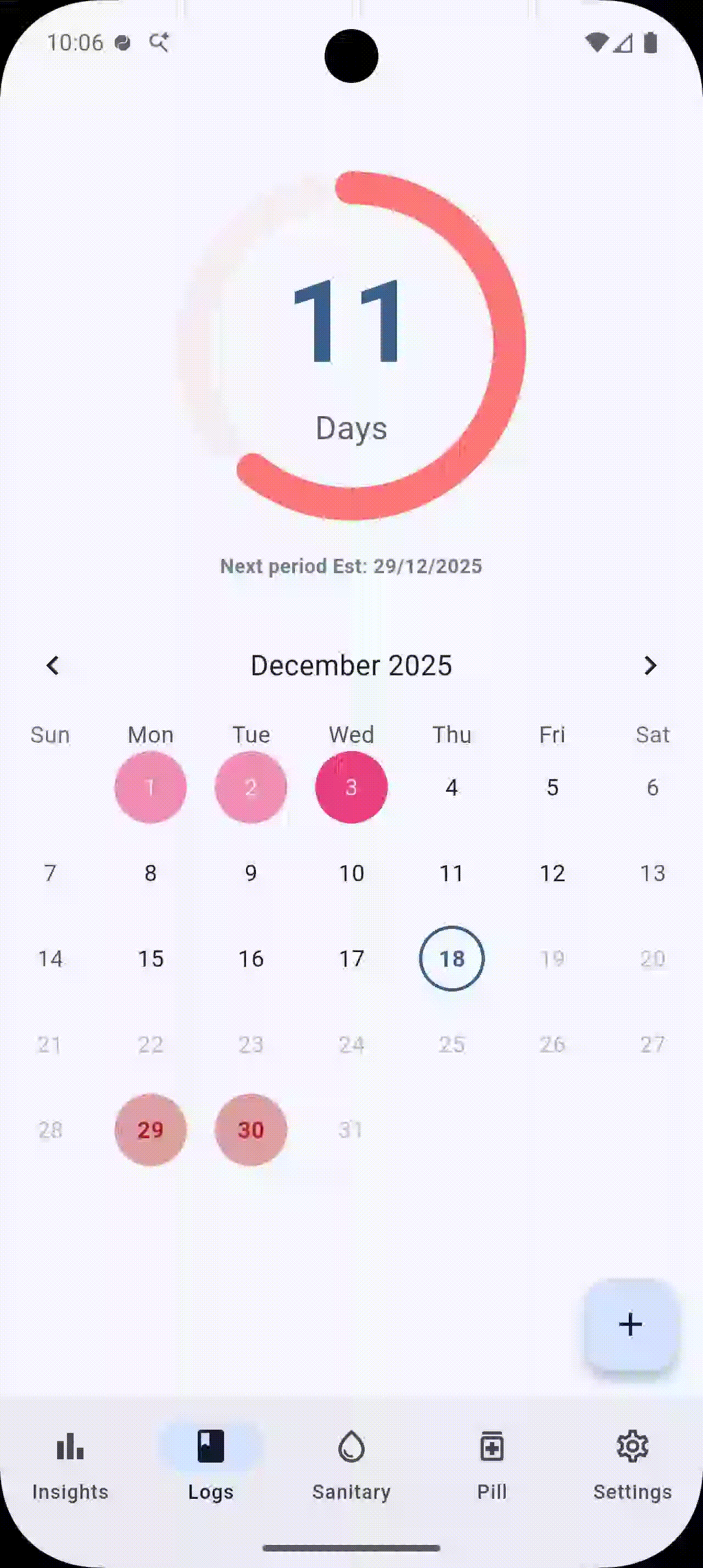 Logging Reminders